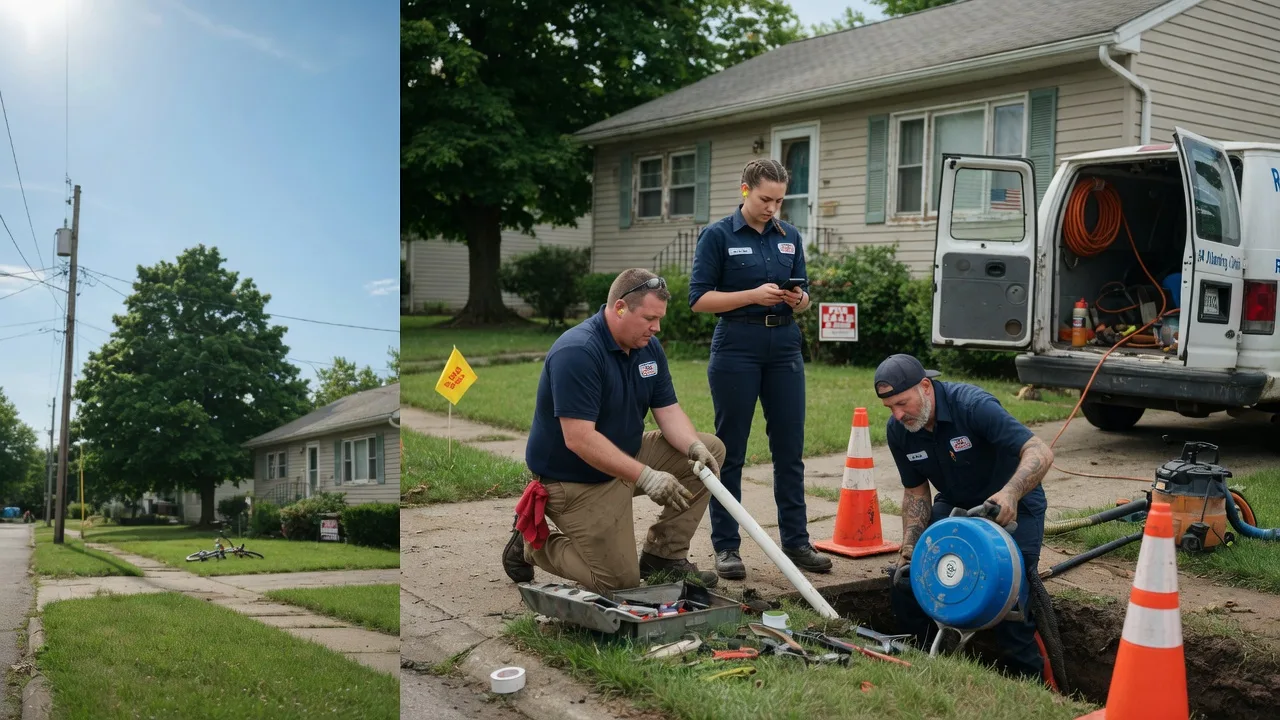 Sewer Line Repair in Claremont, IL near me